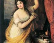 安杰利卡 考夫曼 : Portrait Of A Woman